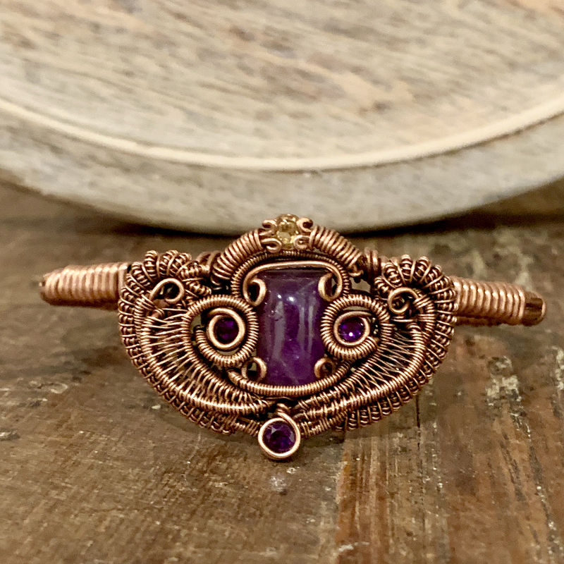 Amethyst Bracelet- Connecting physical and spiritual realms