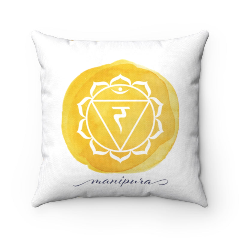 Solar Plexus Chakra Decorative Pillow