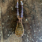 Koroit Opal with Super 7 Heady Necklace