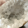 Crystal Geode, White Quartz Geode