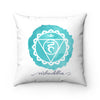 Throat Chakra Decorative Pillow