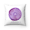 Crown Chakra Decorative Pillow