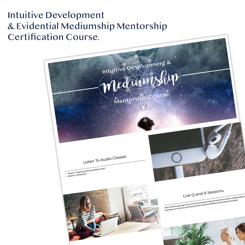 Intuitive Development & Mediumship Mentorship Certification Course