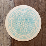 Wooden Round Crystal Grid Boards